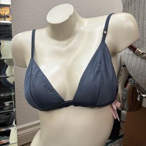 Victoria’s Secret blue grey bralette LARGE $39.50
